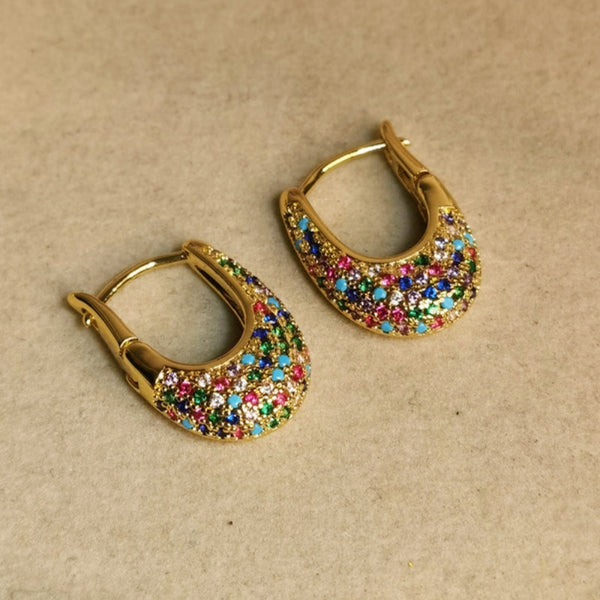 aretes chumky joyeria mujer