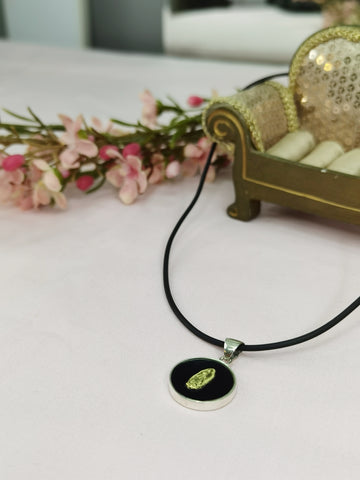 collar de Plata 950 y oro 18k