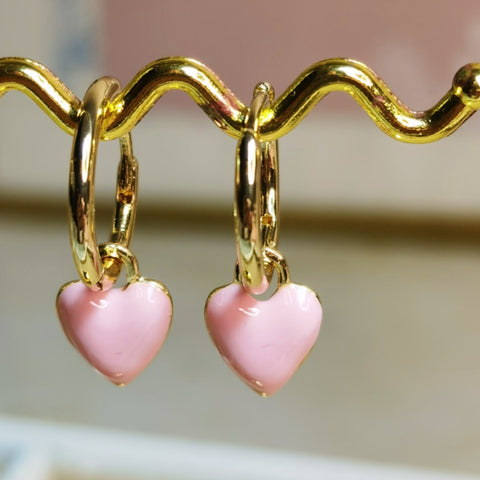 Aretes de acero joyeria mujer
