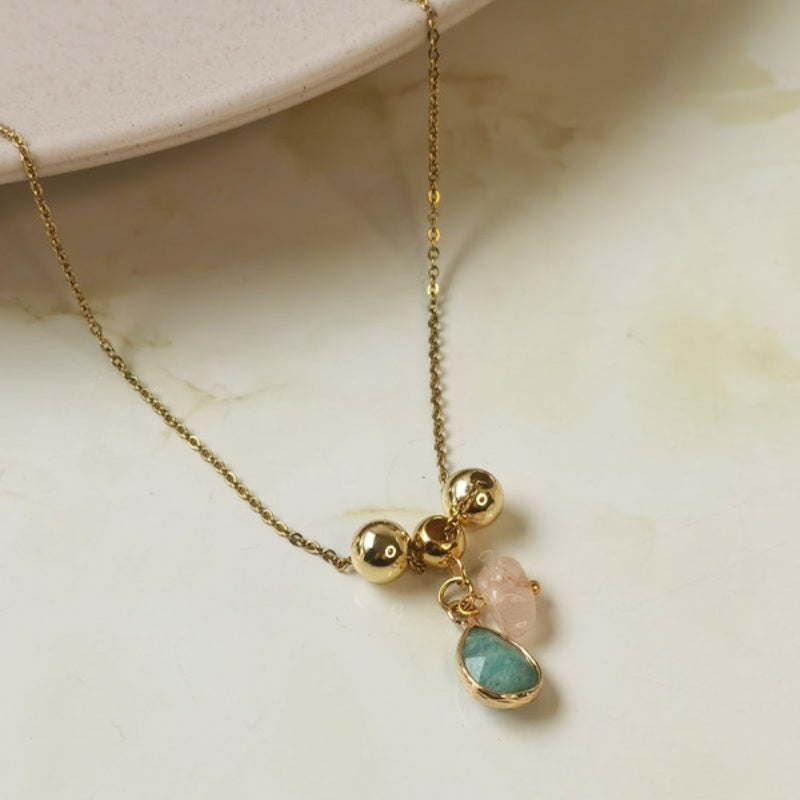 collar piedra naturales joyeria de mujer