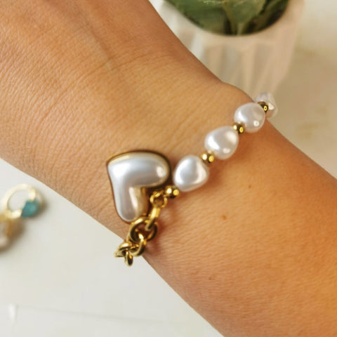 Pulsera de acero joyeria mujer