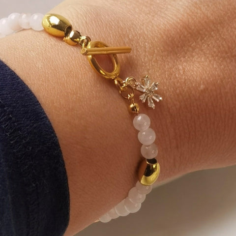 Pulsera de acero joyeria mujer