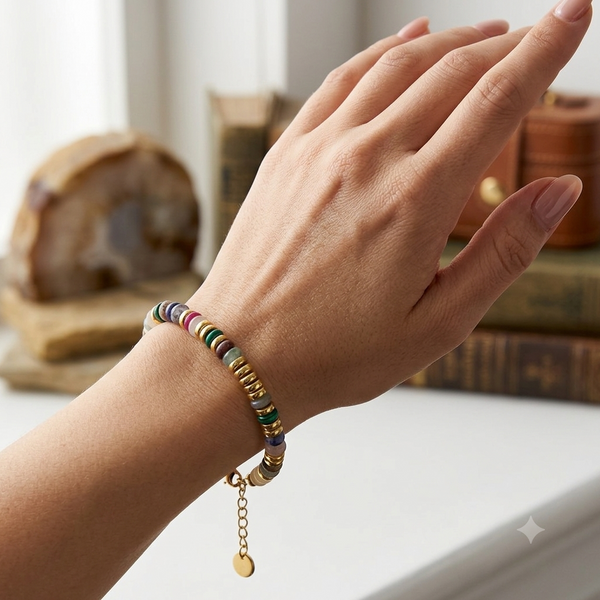 Pulsera de piedras naturales