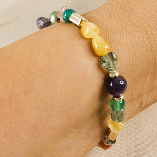 Pulsera de piedras naturales