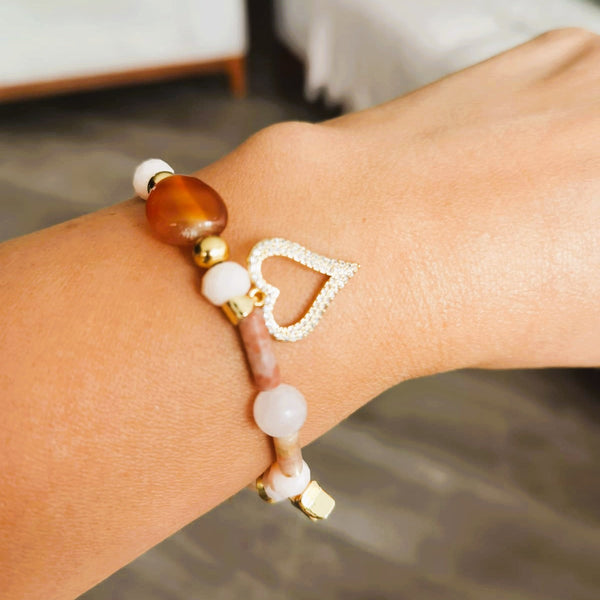 Pulsera de piedras naturales