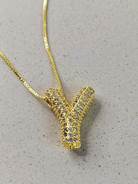 Collar Iniciales de acero