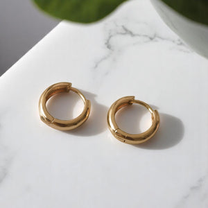 Argolla acero tendencia joyeria clasica