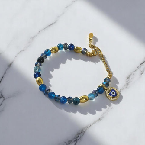 Pulsera ojo turco regalo mujer 