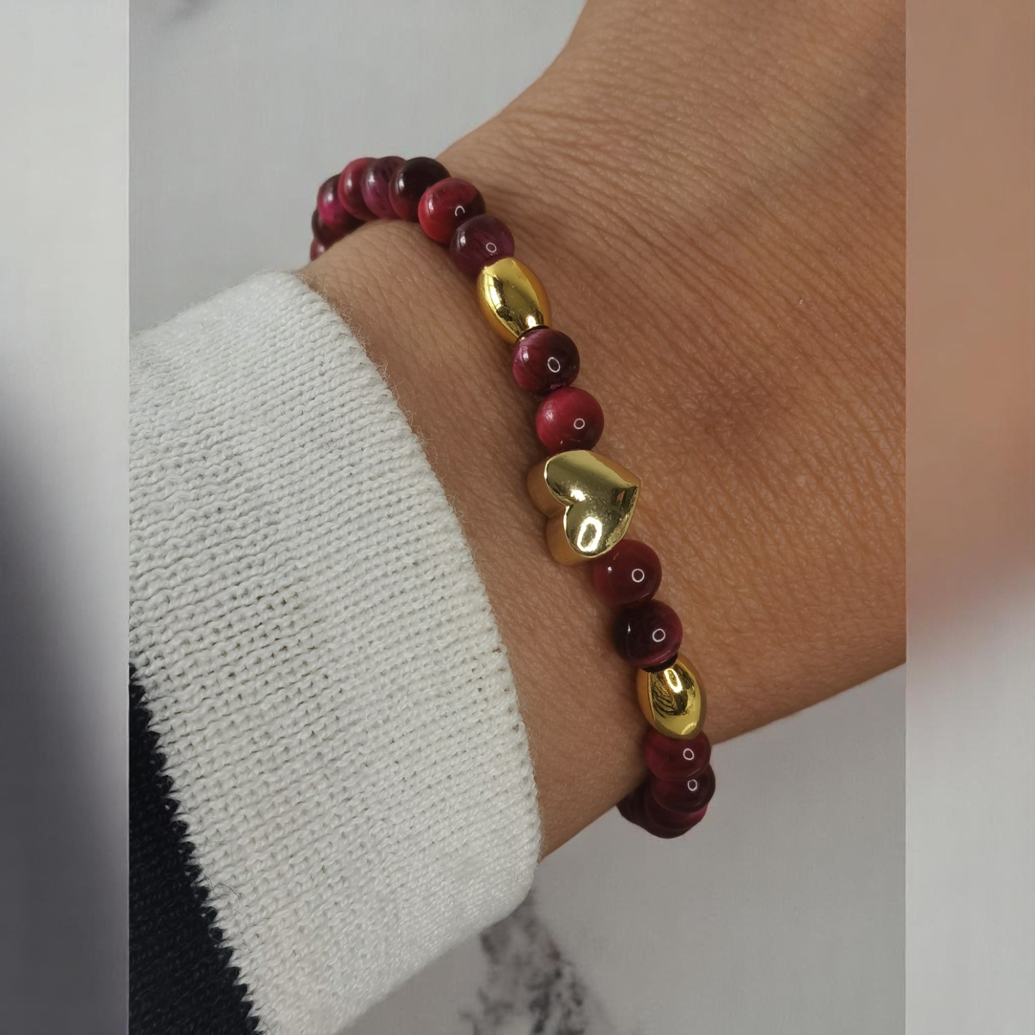 Pulsera de piedras naturales regalo 