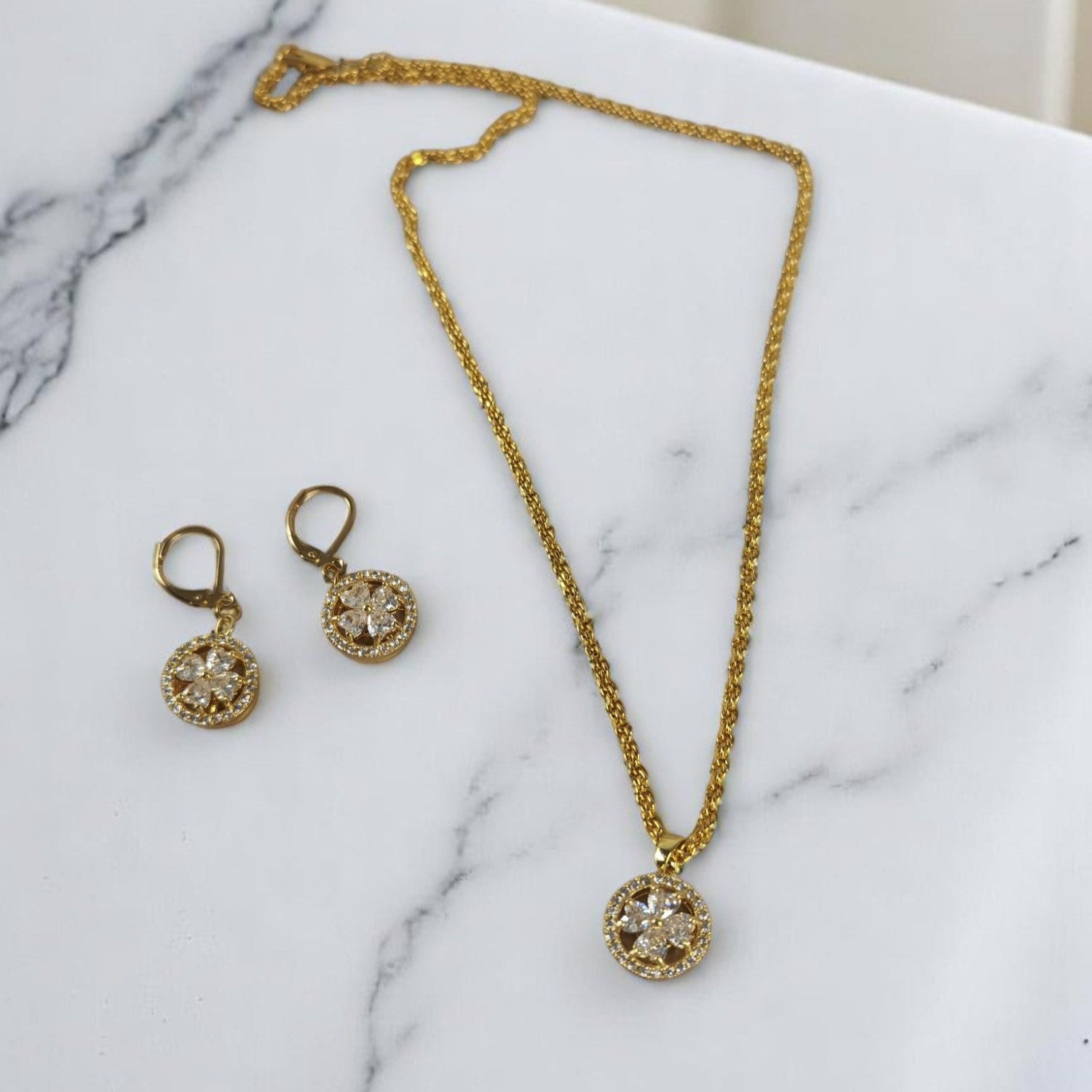 Collar mas aretes regalo joyas