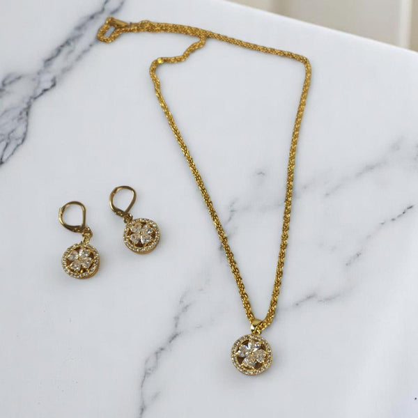 Collar mas aretes regalo joyas