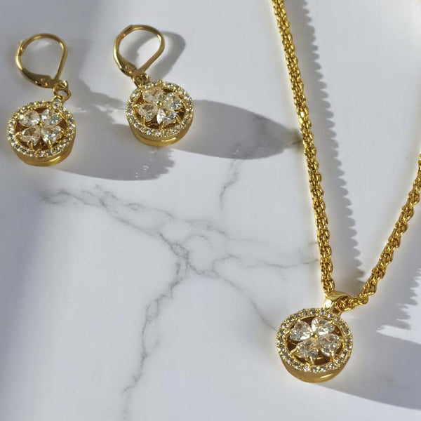 Collar mas aretes regalo joyas