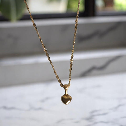 Collar corazon regalo moda mujer