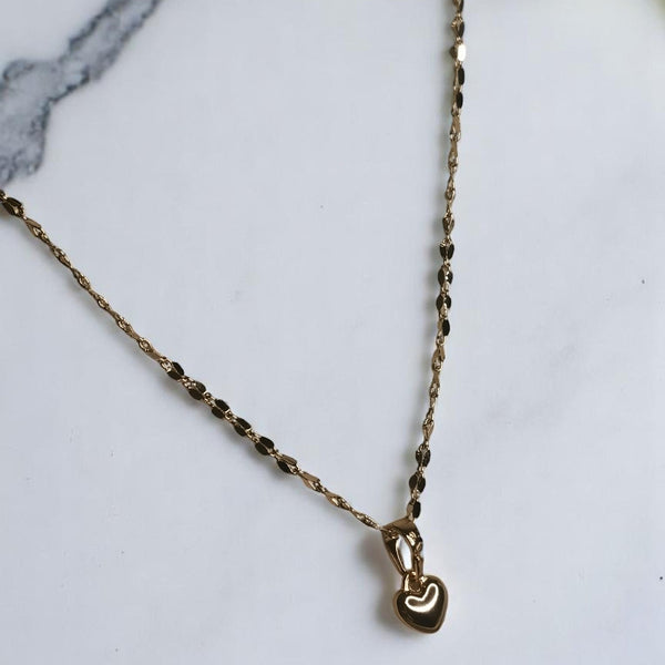 Collar corazon regalo moda mujer
