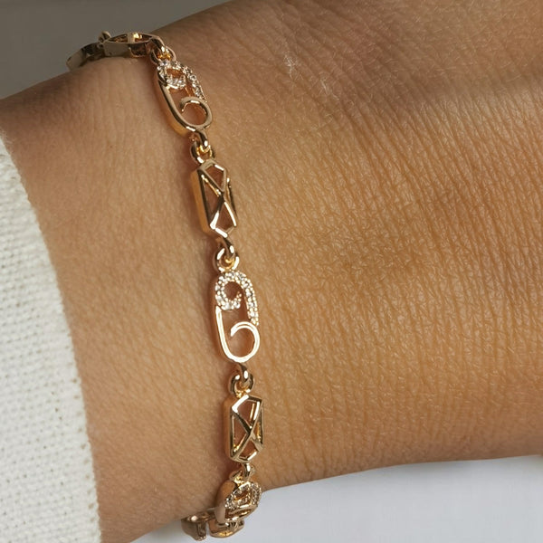 Pulsera de mujer con zircones moda mujer