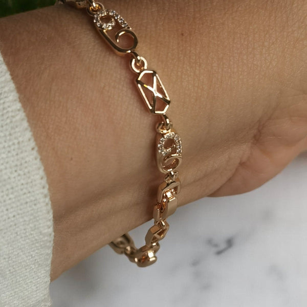 Pulsera de mujer con zircones moda mujer