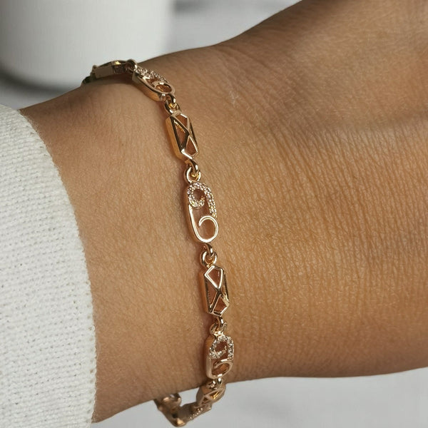 Pulsera de mujer con zircones moda mujer