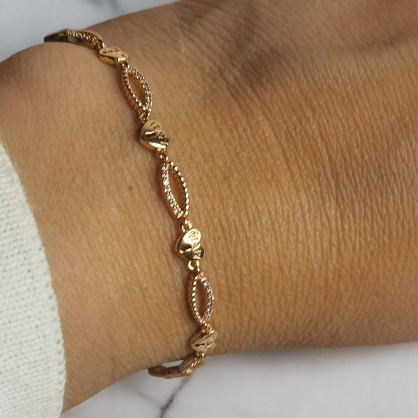Pulsera de acero joyas regalo mujer