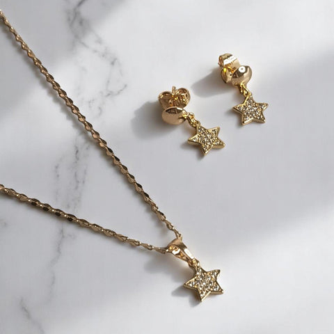 Collar estrella de amor regalo moda mujer