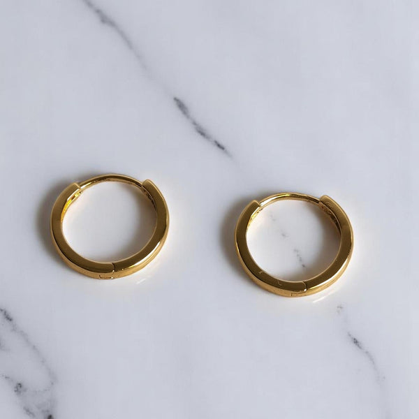 Aretes de acero argollas mujer regalo