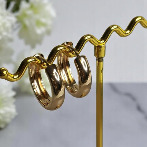Argollas acero joyas mujer regalo
