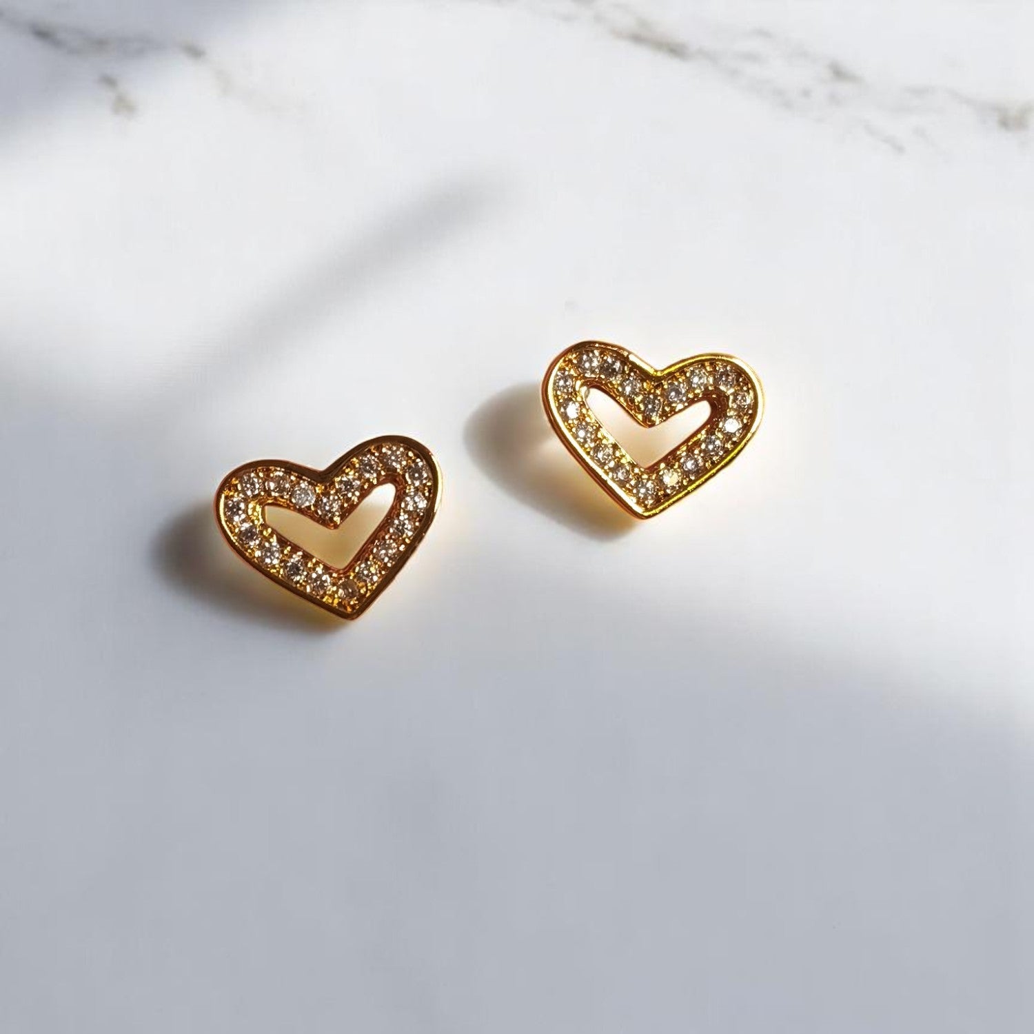 Arete corazon acero  regalo mujer joya