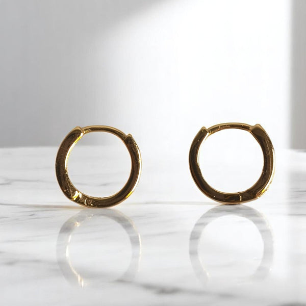 Argollas  zircones regalo mujer joyas