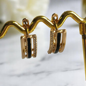 Arete de mujer de acero regalo joyeria tendencia