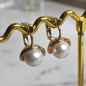 Aretes de perlas joyeria mujer regalo a mama