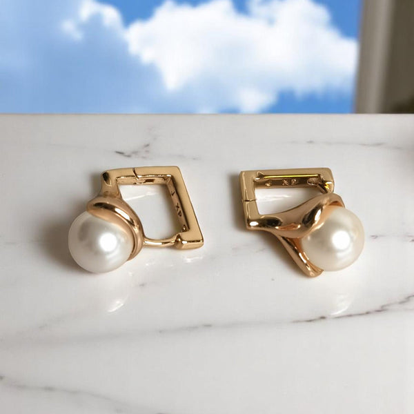 Aretes de perlas joyeria mujer regalo a mama