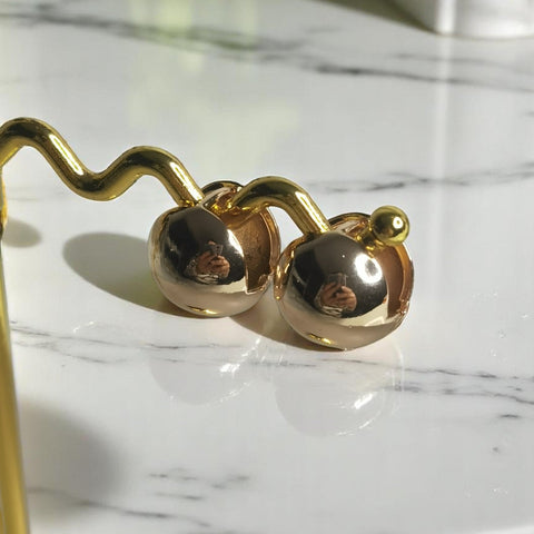 Arete de acero joyeria tendencia moa mujer regalo a mama