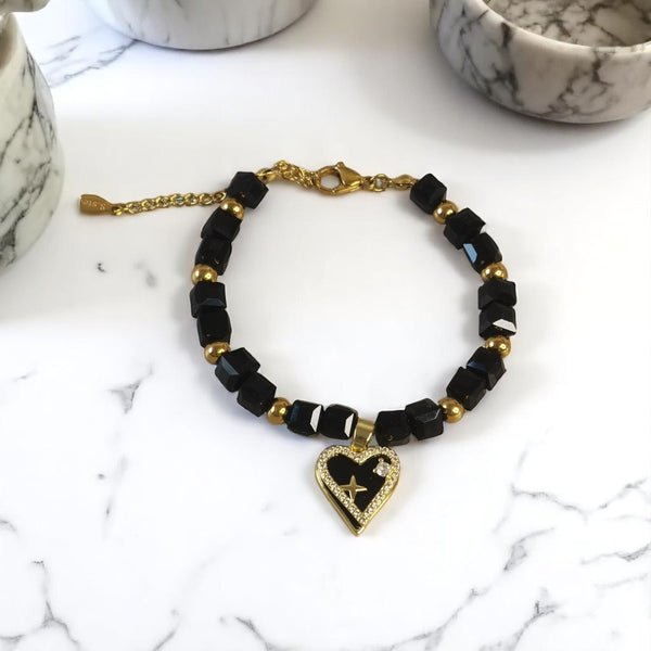 Pulseras de acero joyas hecho a mano 