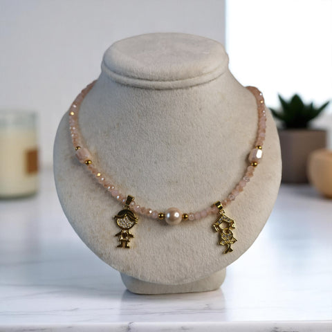 Collar hecho a mano joyas para mujer