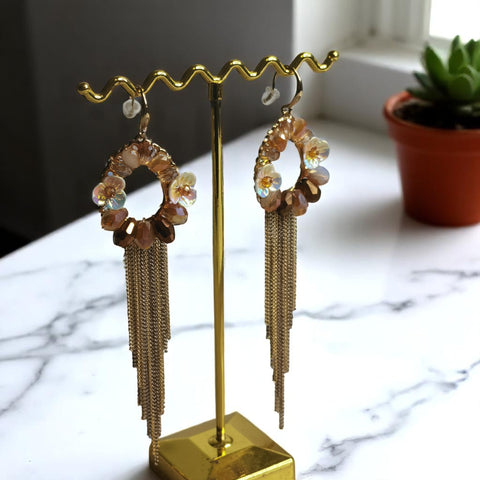 aretes Largos joyeria fiesta