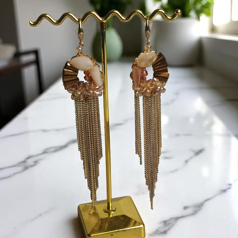 Aretes de fiesta joyeria mujer