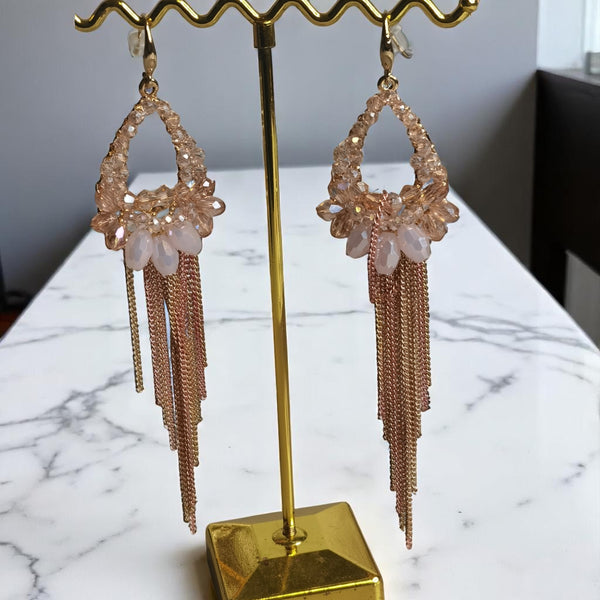 Aretes de fiesta joyeria mujer