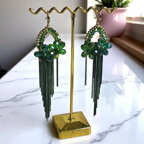 Aretes de fiesta joyeria para mujer
