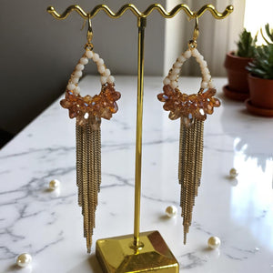 Aretes de fiesta joyeria mujer