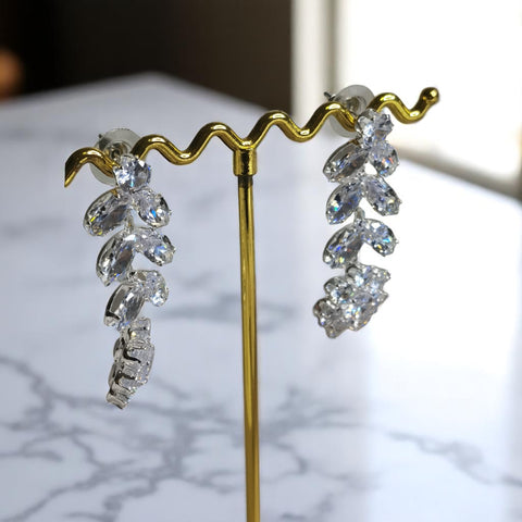 Aretes  de fiesta joyeria mujer