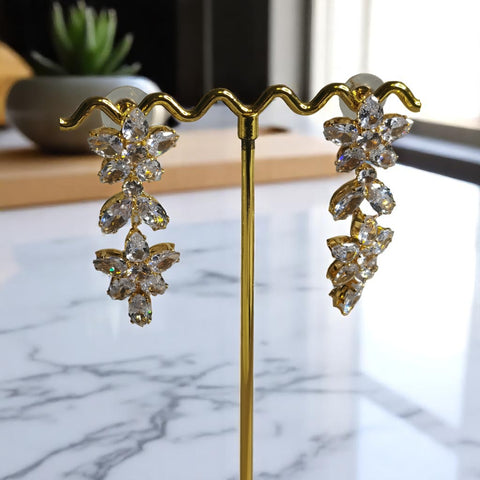 Aretes de fiesta joyeria para mujer