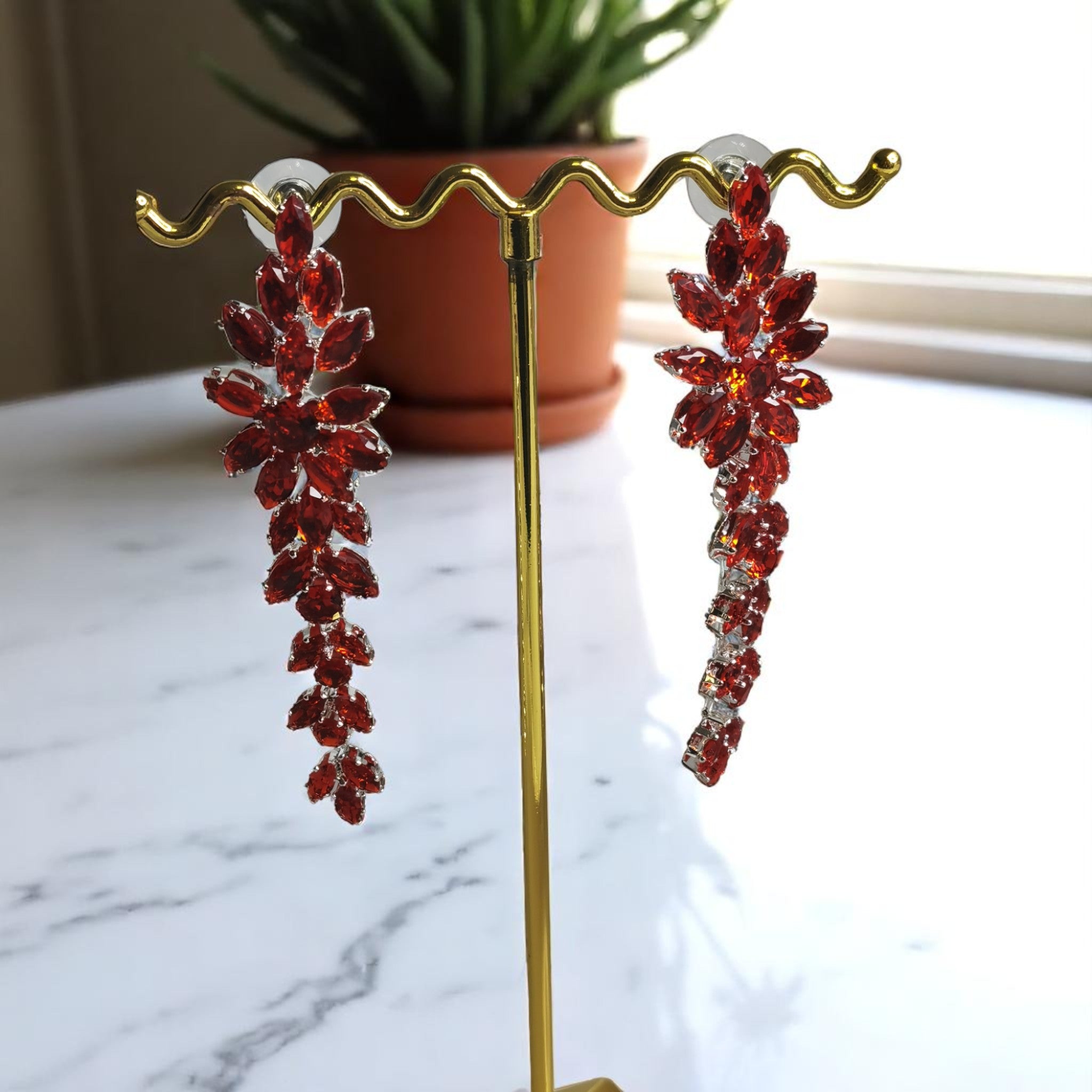 Aretes de fiesta joyeria de mujer