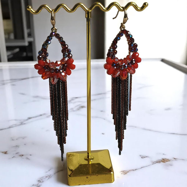 aretes de fiesta joyeria para mujer