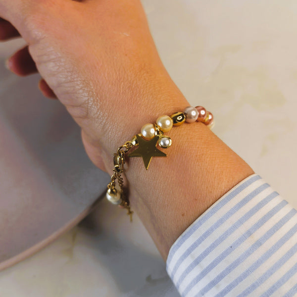 Pulsera de acero de mujer