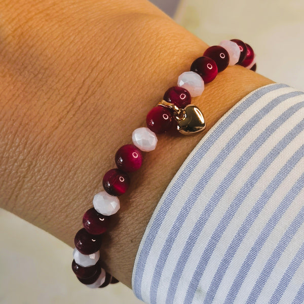 Pulsera de piedras naturales 