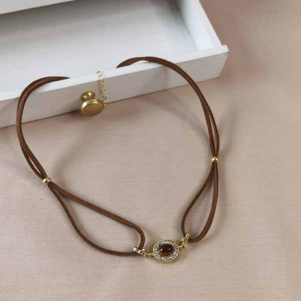 collar ojo de tigre