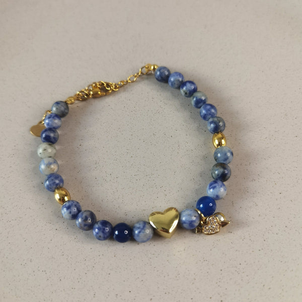 Pulsera de mujer de piedras naturales