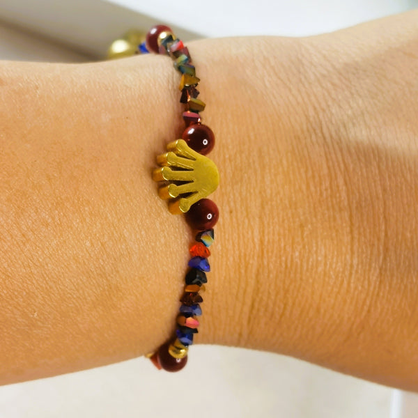 Pulsera de piedras naturales