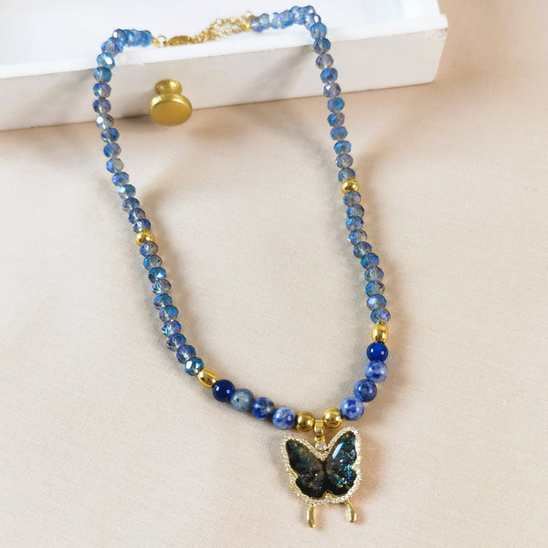 collar de piedras naturales