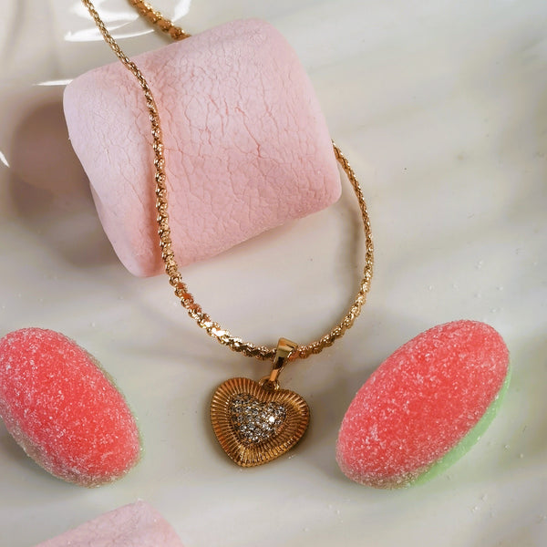 Collar de Mujer corazón