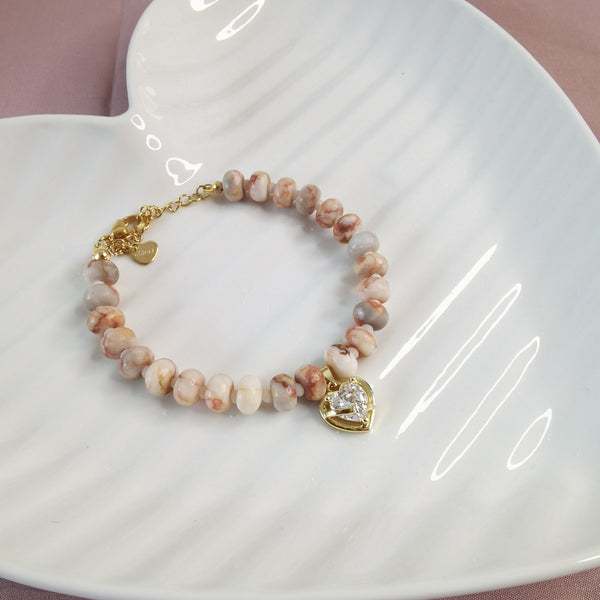 Pulsera de mujer con piedras naturales